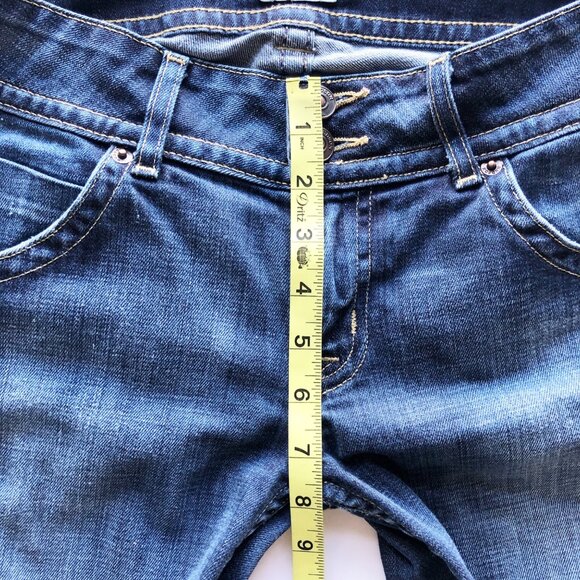 HUDSON Signature Bootcut Elm Dark Wash Double Button Flap Pocket Jeans Womens 28 - Picture 12 of 14
